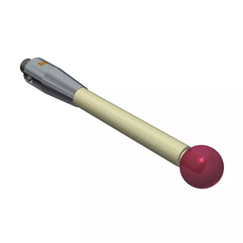 K651182 - Styli_Straight Cerâmica stem Ø4,5mm, base stainless aço Ø7,0mm,L 50,0mm, ML 50,0mm, Mitutoyo