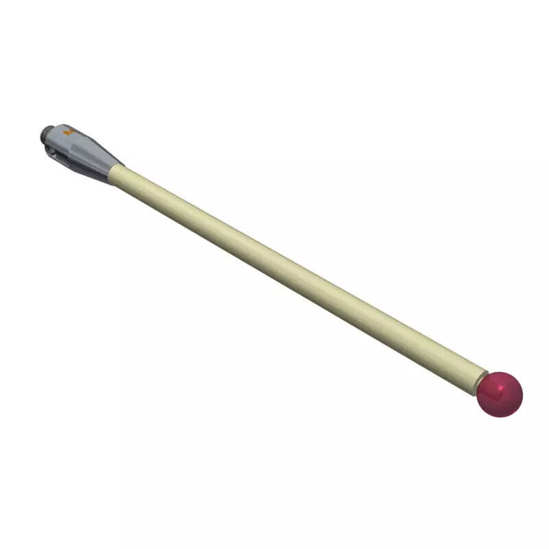 K651183 - Stylus M4 ruby ball Ø6,0mm,Cerâmica stem Ø4,0mm, stainless aço base Ø7,0mm, L 97,0mm, ML 86,0mm, Mitutoyo