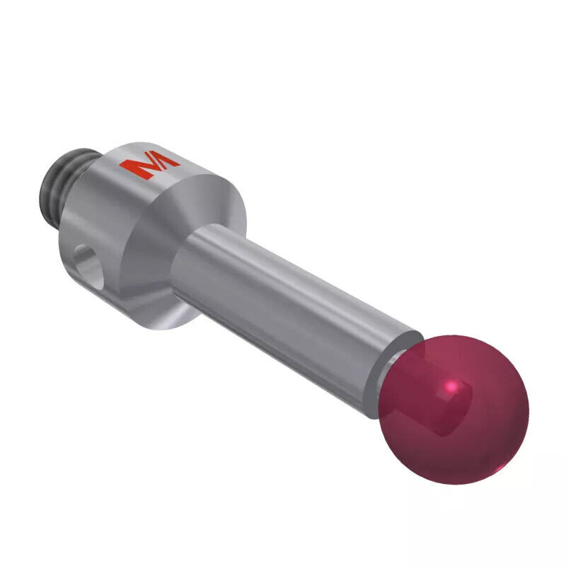 K651185 - Styli_Straight stainless aço stem Ø3,5mm, base stainless aço Ø7,0mm,L 17,5mm, ML 12,5mm, Mitutoyo