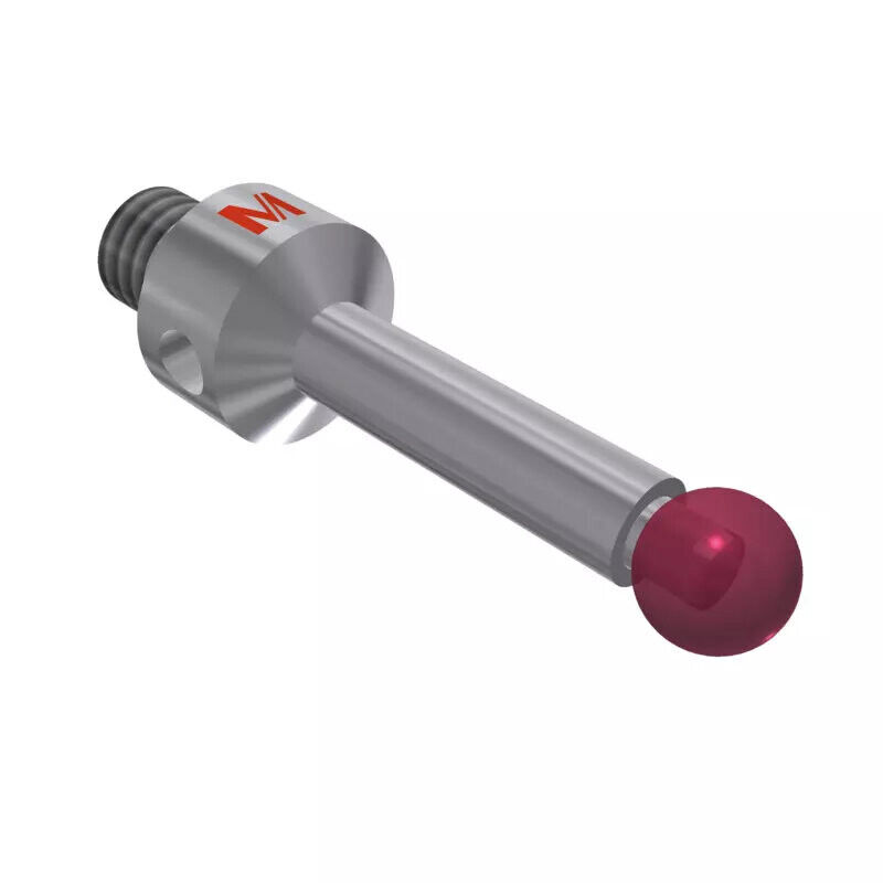 K651188 - Styli_Straight stainless aço stem Ø3,0mm, base stainless aço Ø7,0mm,L 18,0mm, ML 13,0mm, Mitutoyo