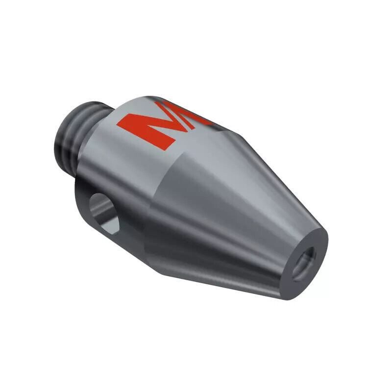 K651212 - Styli_Adapters conical base stainless aço 7,0mm,- 3,2mm,L 10,0mm, Mitutoyo