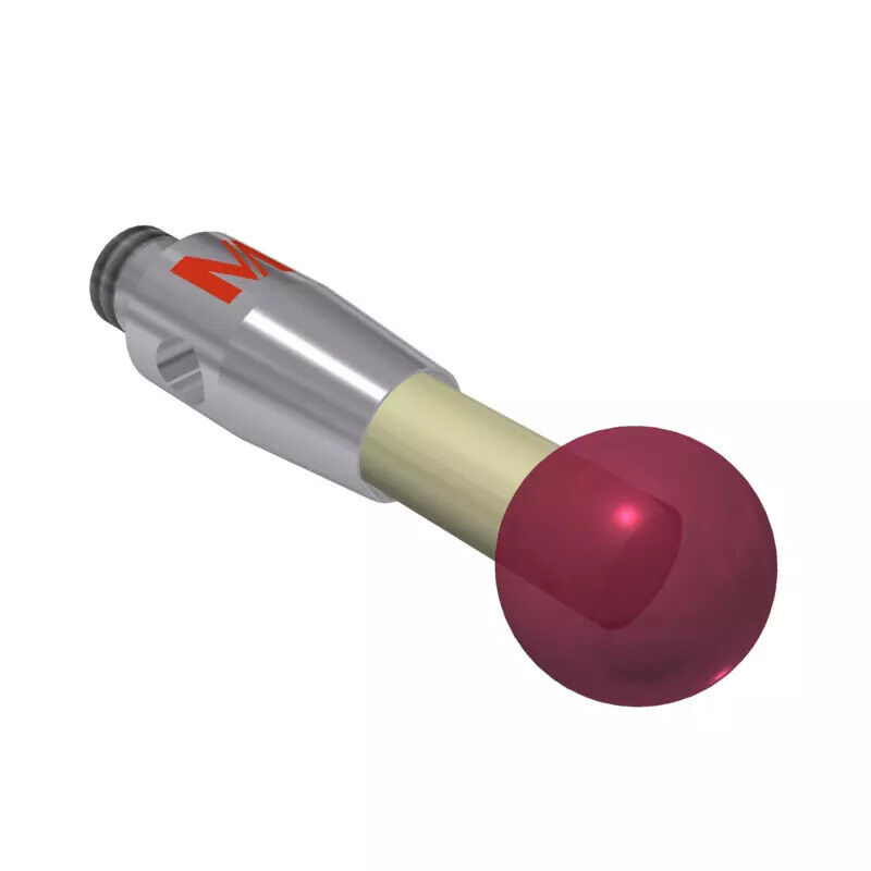K651231 - Styli_Straight Cerâmica stem Ø2,0mm, base stainless aço Ø3,0mm,L 10,0mm, ML 10,0mm, Mitutoyo