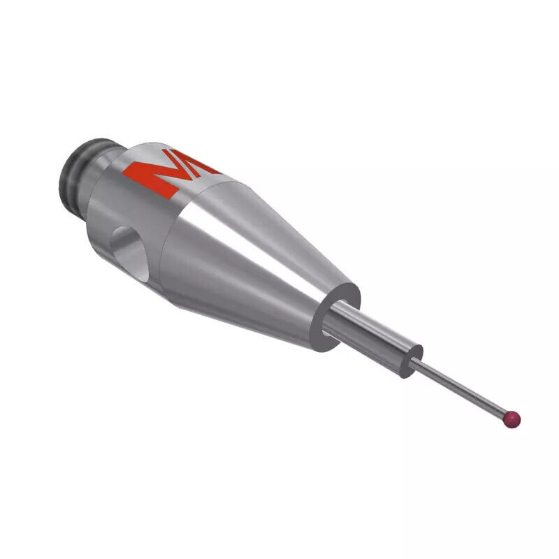 K651233 - Styli_Straight Metal duro stem Ø0,7-0,2mm, base stainless aço Ø3,0mm,L 10,0mm, ML 4,0mm, Mitutoyo