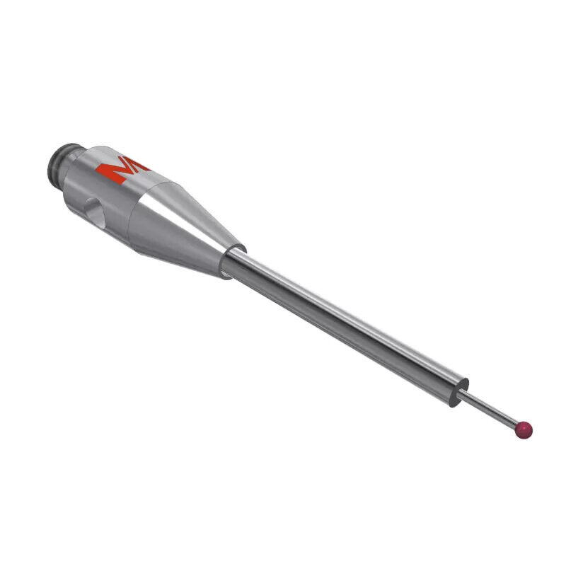 K651235 - Styli_Straight Metal duro stem Ø1,0-0,3mm, base stainless aço Ø3,0mm,L 20,0mm, ML 12,0mm, Mitutoyo