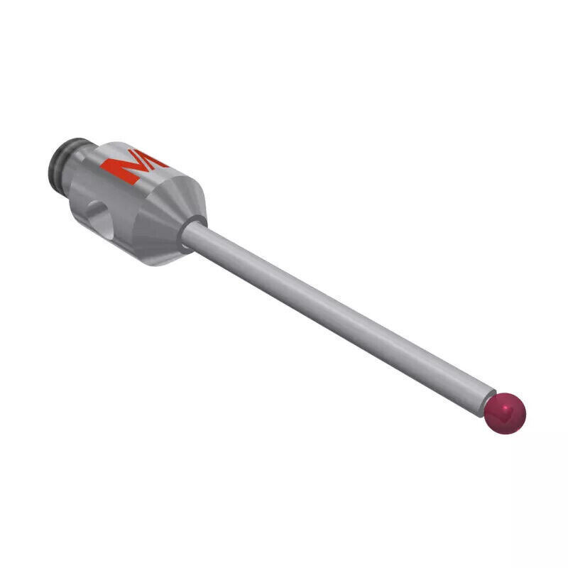 K651246 - Styli_Straight Metal duro stem Ø0.8mm, base stainless aço Ø3,0mm,L 15,0mm, ML 11,0mm, Mitutoyo