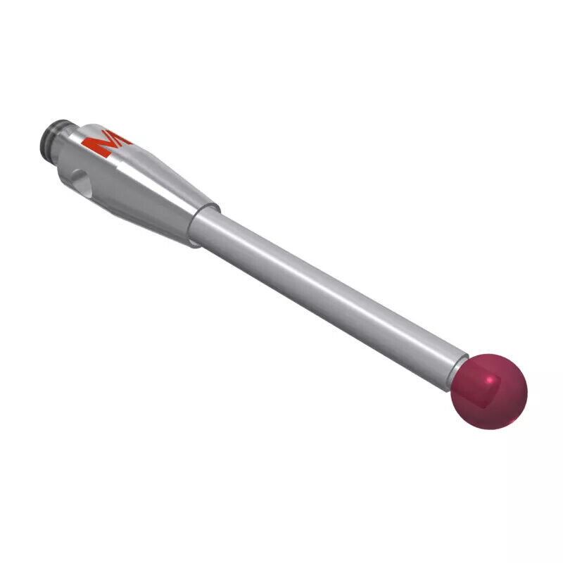 K651252 - Styli_Straight Metal duro stem Ø1,5mm, base stainless aço Ø3,0mm,L 20,0mm, ML 14,5mm, Mitutoyo
