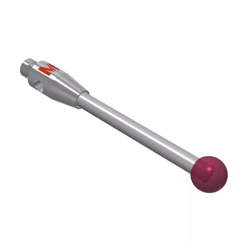 K651253 - Styli_Straight Metal duro stem Ø1,5mm, base stainless aço Ø3,0mm,L 20,0mm, ML 16,5mm, Mitutoyo