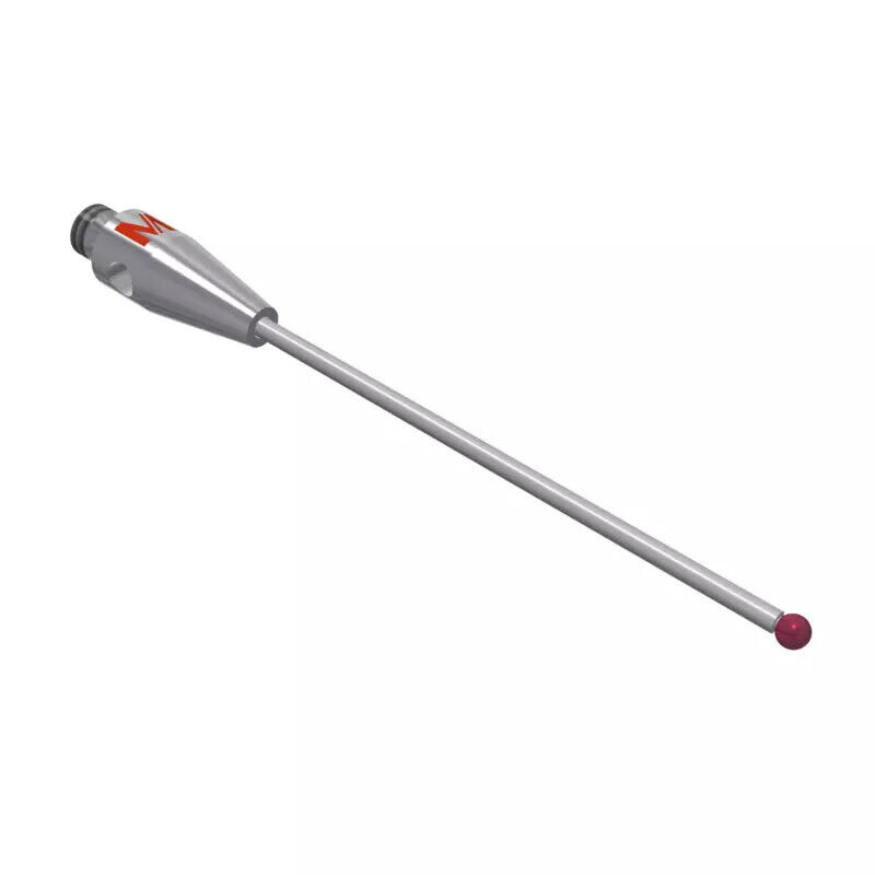 K651256 - Styli_Straight Metal duro stem Ø0.7mm, base stainless aço Ø3,0mm,L 27,5mm, ML 20,5mm, Mitutoyo