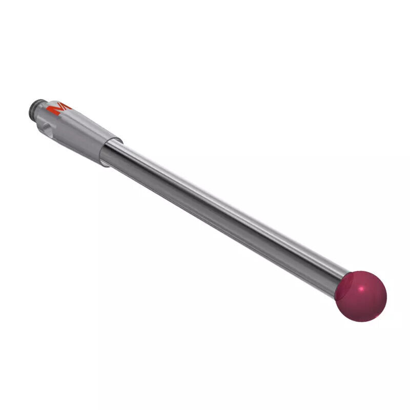 K651260 - Styli_Straight Metal duro stem Ø2,0mm, base stainless aço Ø3,0mm,L 30,0mm, ML 27,5mm, Mitutoyo