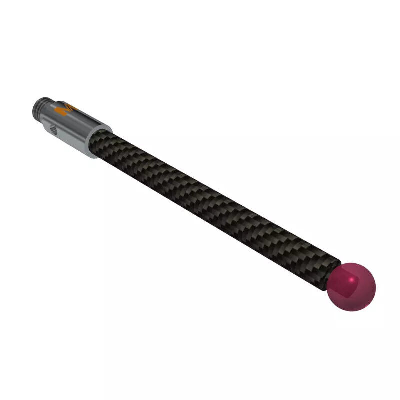 K651300 - Styli_Straight carbon fibre Ø3,0mm, base stainless aço Ø4,0mm,L 40,0mm, ML 32,5mm, Mitutoyo