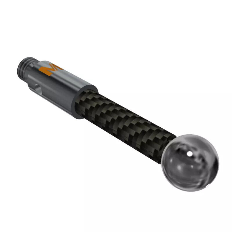 K651304 - Styli_Straight carbon fibre Ø3,0mm, base stainless aço Ø4,0mm,L 21,0mm, ML 21,0mm, Mitutoyo