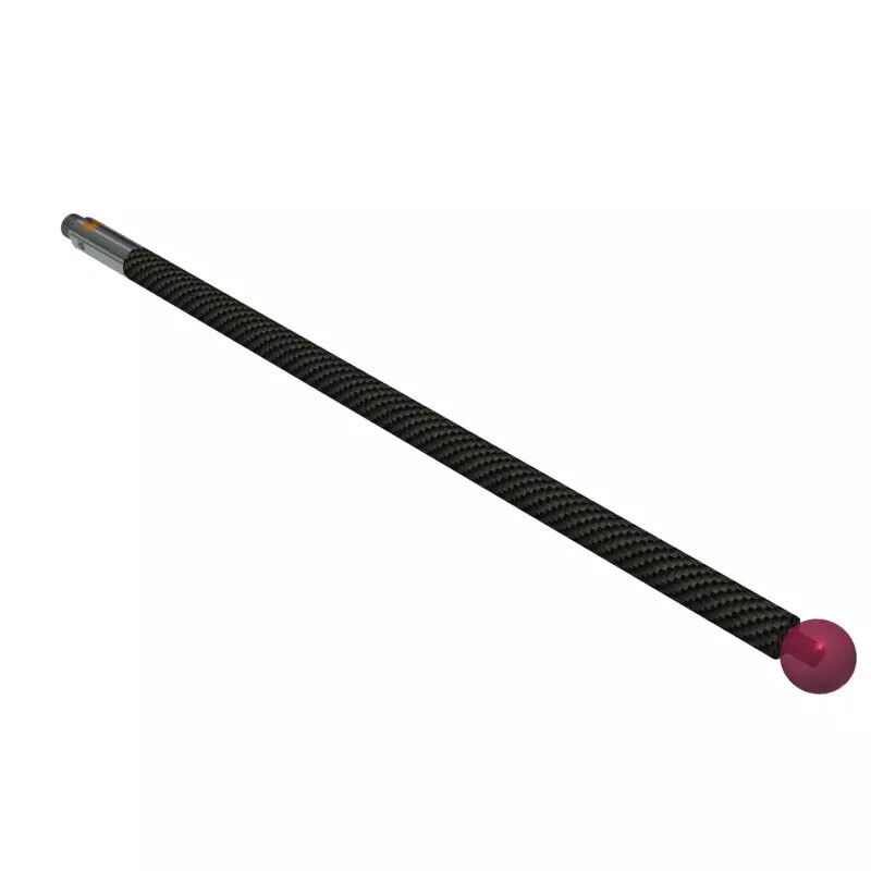 K651307 - Stylus M3 ruby ball Ø6,0mm,carbon fibre Ø4,0mm, base stainless aço Ø4,0mm,L 100,0mm, ML 100,0mm, Mitutoyo