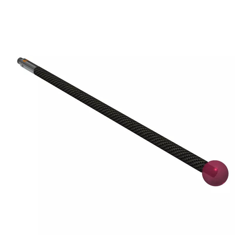 K651309 - Stylus M3 ruby ball Ø8,0mm,carbon fibre Ø4,0mm, base stainless aço Ø4,0mm,L 100,0mm, ML 100,0mm, Mitutoyo