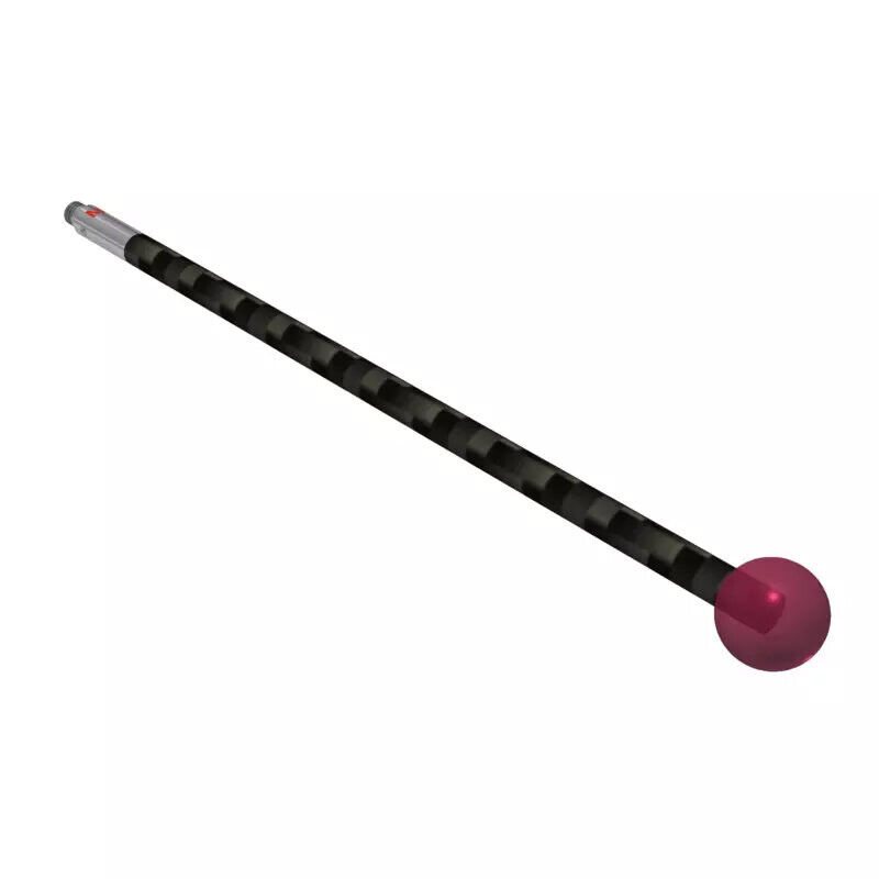 K651311 - Styli_Straight carbon fibre Ø4,0mm, base stainless aço Ø4,0mm,L 100,0mm, ML 100,0mm, Mitutoyo