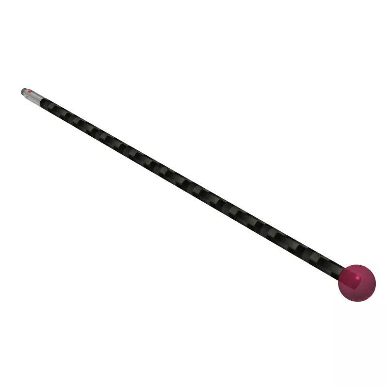 K651312 - Styli_Straight carbon fibre Ø4,0mm, base stainless aço Ø4,0mm,L 150,0mm, ML 150,0mm, Mitutoyo