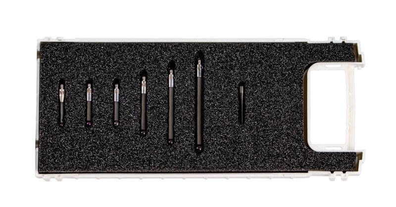 K651318 - Styli_Kits Carbon fibre composite styli components, 7 pieces, Mitutoyo