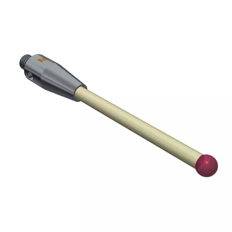 K651321 - Styli Cerâmica stem Ø3,0mm, base stainless aço Ø7,0mm,L 50,0mm, ML 33,5mm, Mitutoyo