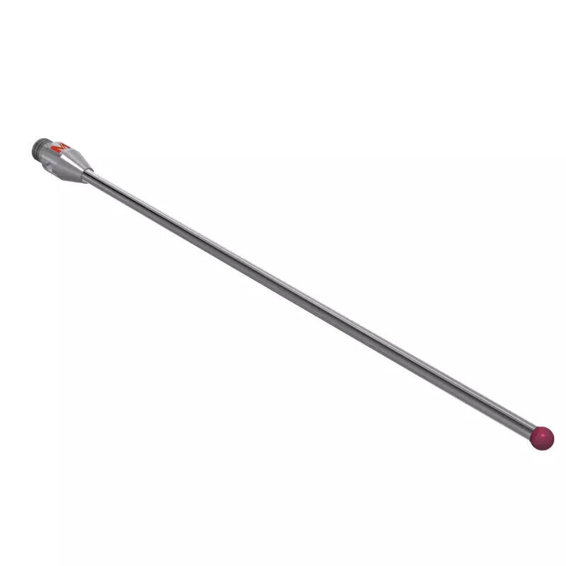 K651331 - Stylus M3 ruby ball Ø2,0mm,Metal duro stem Ø1,5mm, stainless aço base Ø4,0mm, L 69,0mm, ML 62,5mm, Mitutoyo