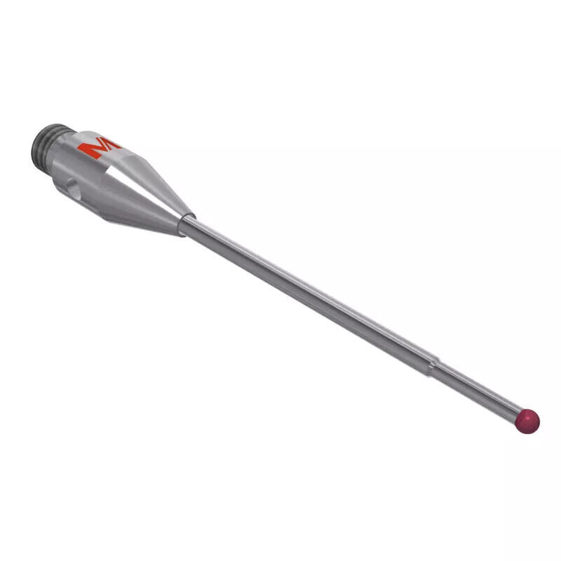 K651363 - Stylus M3 ruby ball Ø1,0mm,XXT Metal duro stem Ø1,0mm, stainless aço base Ø4,0mm, L 29,5mm, ML 20,5mm, Mitutoyo
