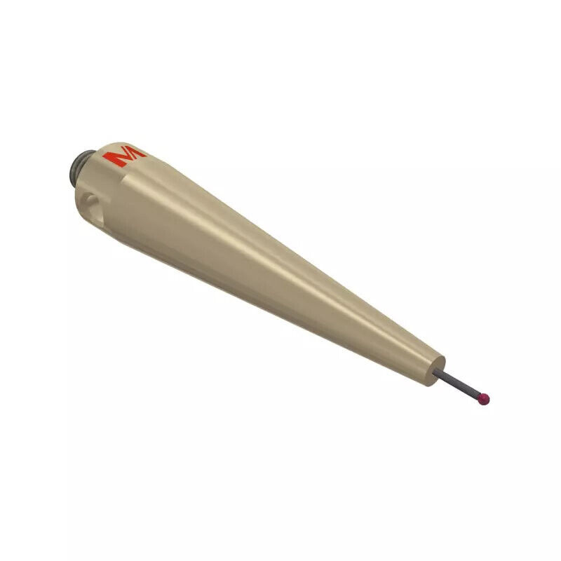 K651495 - Stylus M5 ruby ball Ø1,0mm,Stylus M5 ruby ball Ø1,0mm
, Metal duro stem Ø0,7mm, titanium base Ø10,0mm, L50mm, ML 5mm, Mitutoyo