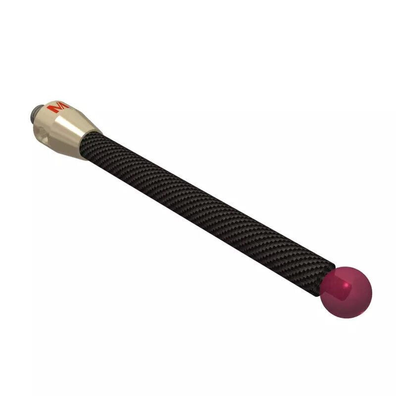 K651513 - Stylus M5 ruby ball Ø8,0mm,Stylus M5 ruby ball Ø8,0mm
, carbon fibre stem Ø6mm, titanium base Ø10,0mm, L75mm, ML 64,5mm, Mitutoyo