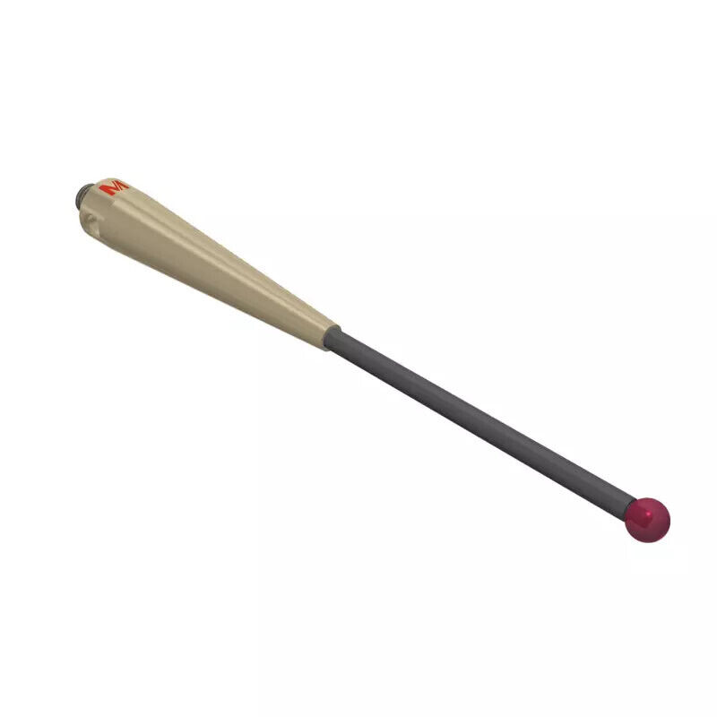 K651519 - Stylus M5 ruby ball Ø5,0mm,Stylus M5 ruby ball Ø5,0mm
, Metal duro stem Ø3mm, titanium base Ø10,0mm, L100mm, ML 50mm, Mitutoyo