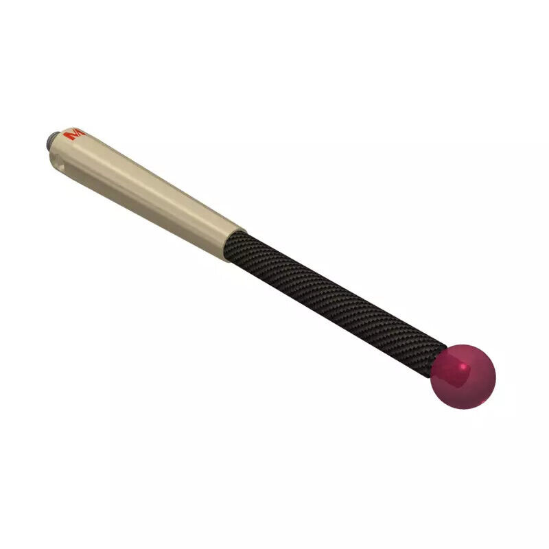 K651524 - Stylus M5 ruby ball Ø10,0mm,carbon fibre stem Ø6mm, titanium base Ø10,0mm, L100mm, ML 95,5mm, Mitutoyo
