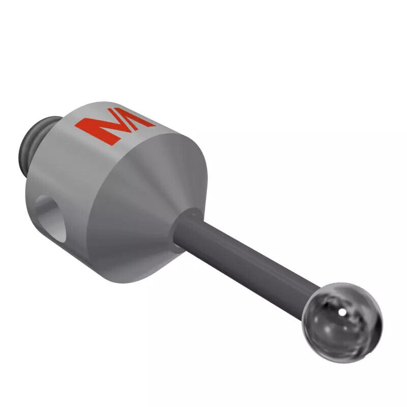 K651534 - Stylus M5 silicon nitride ball Ø4,0mm
, Metal duro stem Ø2mm, titanium base Ø10,0mm, L20mm, ML 11,9mm, Mitutoyo