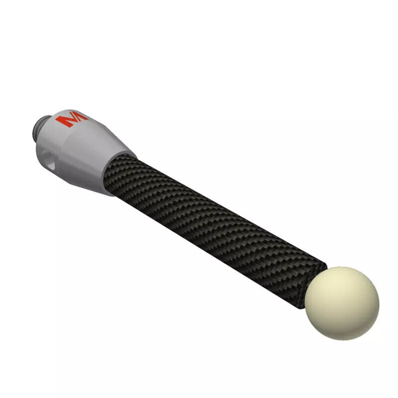 K651539 - Stylus M5 zirconium oxide ball Ø6,0mm, carbon fibre stem Ø4mm, titanium base Ø10,0mm, L50mm, ML 39,5mm, Mitutoyo