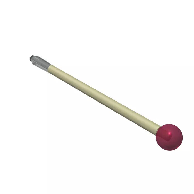 K651543 - Stylus M2 ruby ball Ø6,0mm
, Cerâmica stem Ø2,5mm, stainless aço base Ø3,0mm, L50mm, ML 50mm, Mitutoyo
