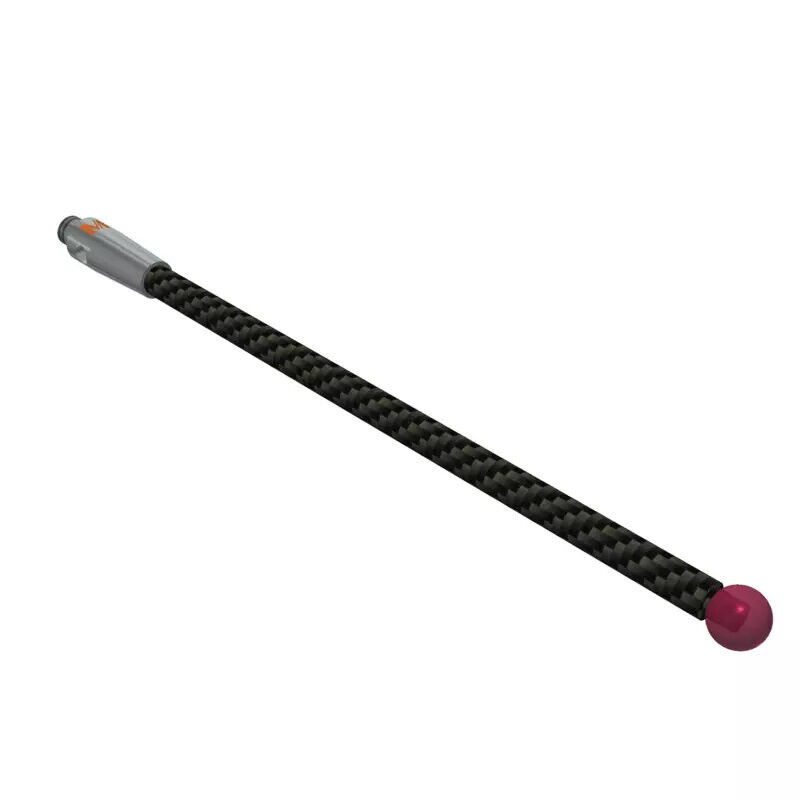 K651546 - Stylus M2 ruby ball ø3,0mm,carbon fibre stem Ø2mm, stainless aço base Ø3mm, L50mm, ML47,5mm, Mitutoyo