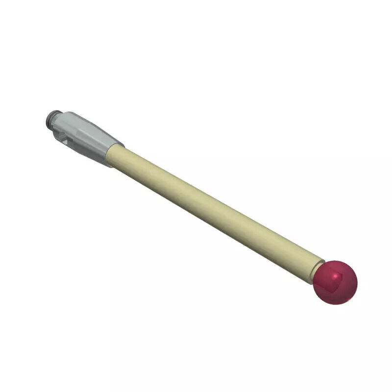 K651551 - Stylus M2 ruby ball Ø3,0mm, Cerâmica stem Ø2mm, stainless aço base Ø3,0mm, L30mm, ML 27mm, Mitutoyo