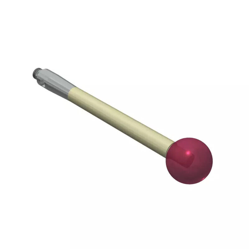 K651554 - Stylus M2 ruby ball Ø6,0mm
, Cerâmica stem Ø2,5mm, stainless aço base Ø3,0mm, L30mm, ML 30mm, Mitutoyo