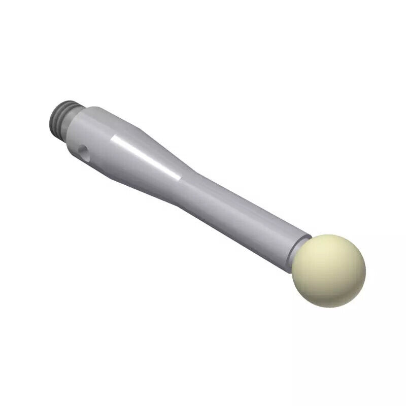 K651567 - Stylus M3 zirconium oxide ball Ø4,0mm, stainless aço stem Ø2,5mm, stainless aço base Ø4,0mm, L21mm, ML 17,2mm, Mitutoyo