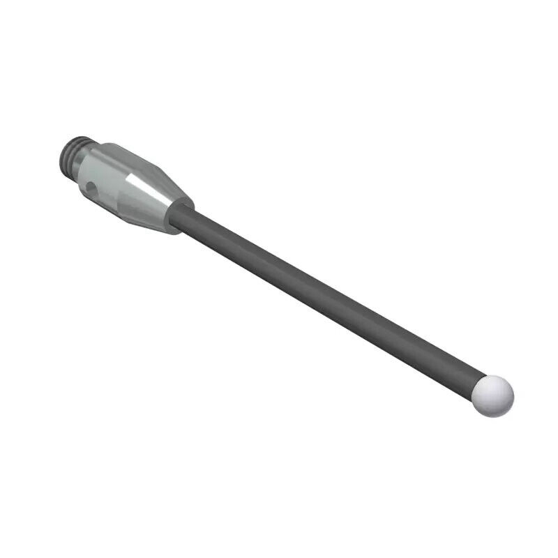 K651568 - Stylus M3 zirconium oxide ball Ø2,0mm, Metal duro stem Ø1,5mm, stainless aço base Ø4,0mm, L30mm, ML 22,8mm, Mitutoyo
