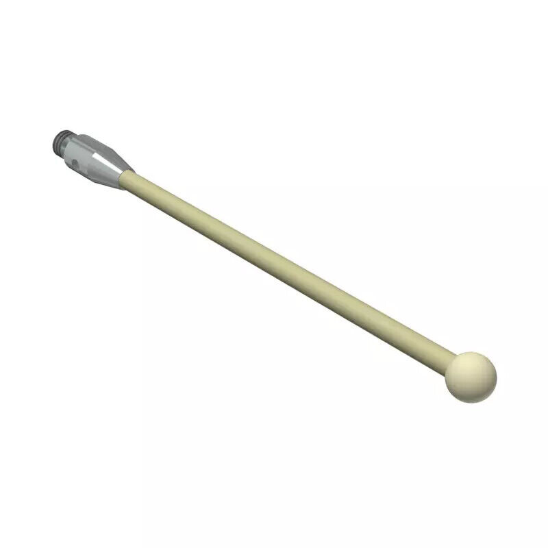 K651569 - Stylus M3 zirconium oxide ball Ø4,0mm, Cerâmica stem Ø2mm, stainless aço base Ø4,0mm, L50mm, ML 46mm, Mitutoyo