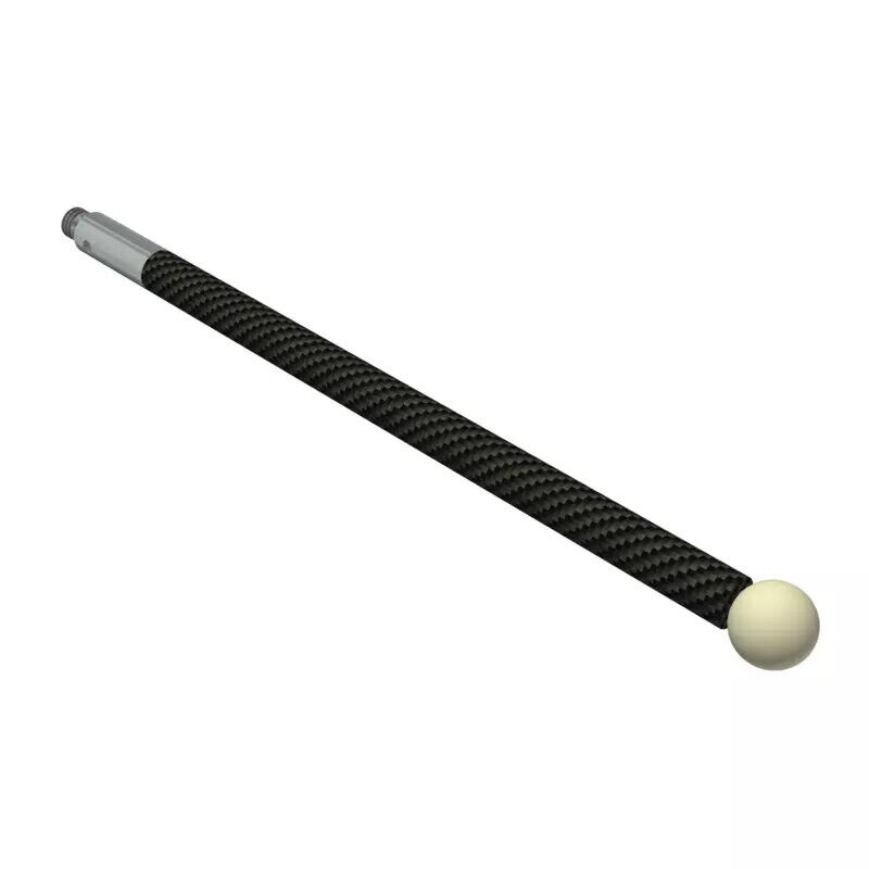 K651570 - Stylus M3 zirconoium oxide ball Ø6,0mm, carbon fibre stem Ø4mm, stainless aço base Ø4,0mm, L75mm, ML 75mm, Mitutoyo