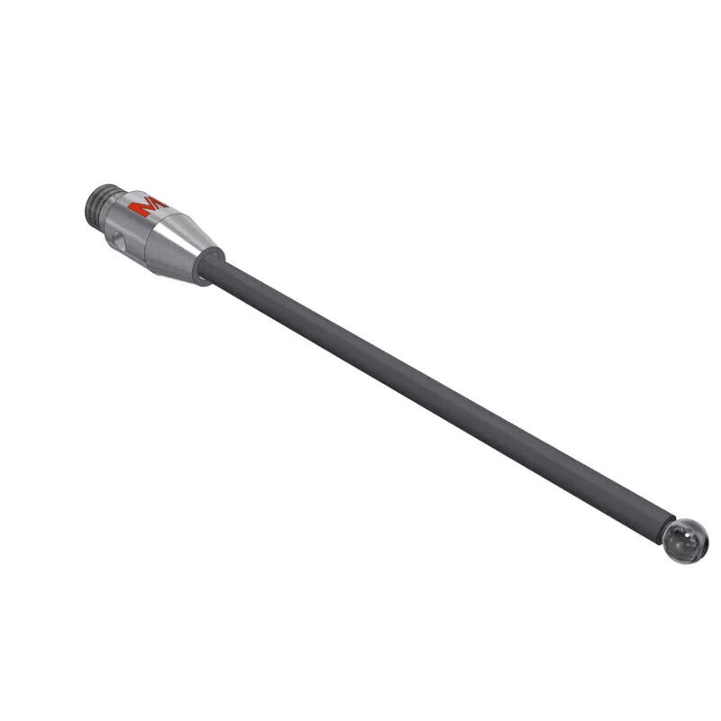 K651579 - Stylus M3 silicon nitride ball ø2,0mm,Stylus M3 silicon nitride ball ø2,0mm, Metal duro stem Ø1,5mm, stainless aço base Ø4,0mm, L40mm, ML 32,5mm, Mitutoyo