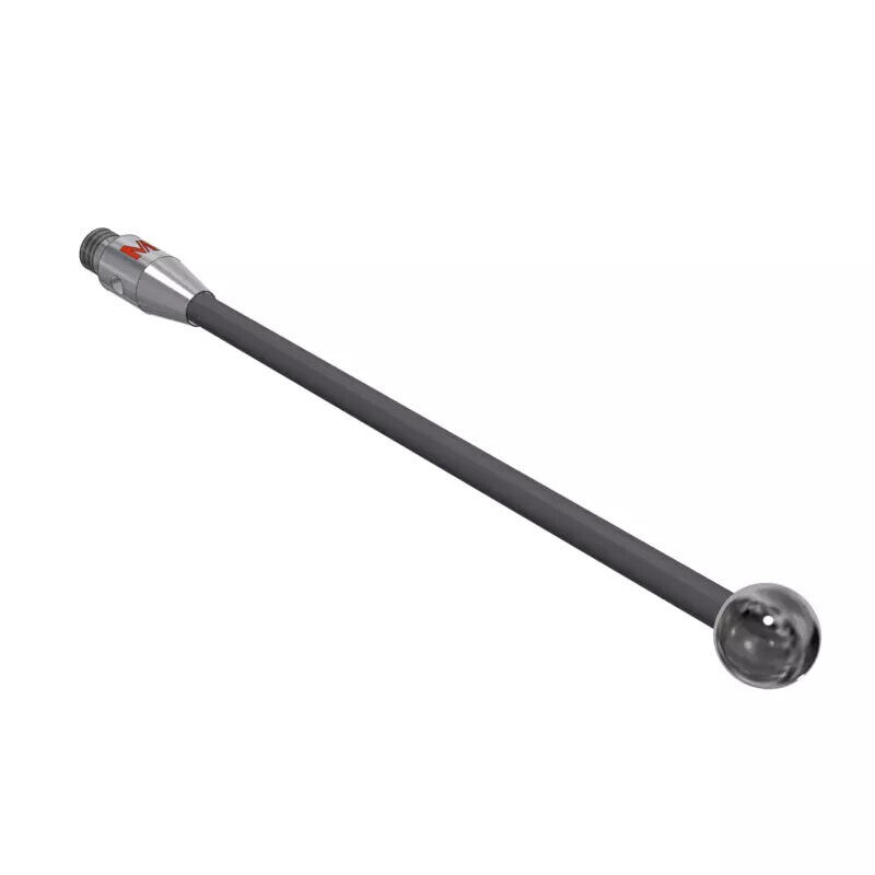 K651580 - Stylus M3 silicon nitride ball ø5,0mm,Stylus M3 silicon nitride ball ø5,0mm, Metal duro stem Ø2mm, stainless aço base Ø4,0mm, L50mm, ML 50mm, Mitutoyo