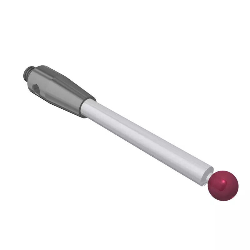 K651588 - Stylus M4 ruby ball Ø5,0mm
, Cerâmica stem Ø3,8mm, stainless aço base Ø7,0mm, L50mm, ML 33,5mm, Mitutoyo