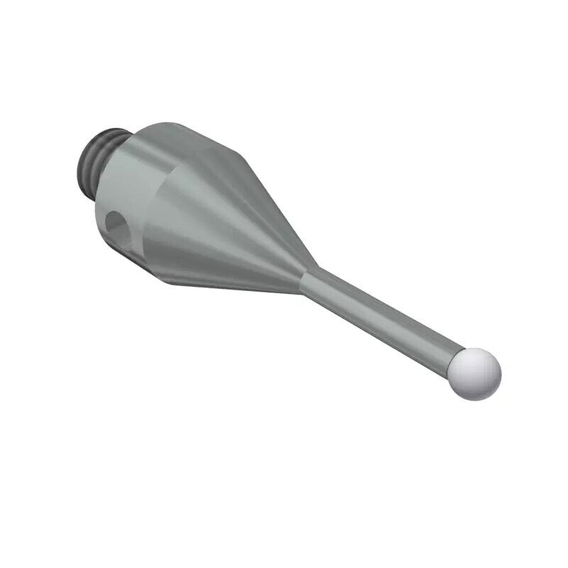 K651607 - Stylus M4 zirconium oxide ball Ø2,0mm, stainless aço stem Ø1,4mm, stainless aço base Ø7,0mm, L19mm, ML 9,2mm, Mitutoyo