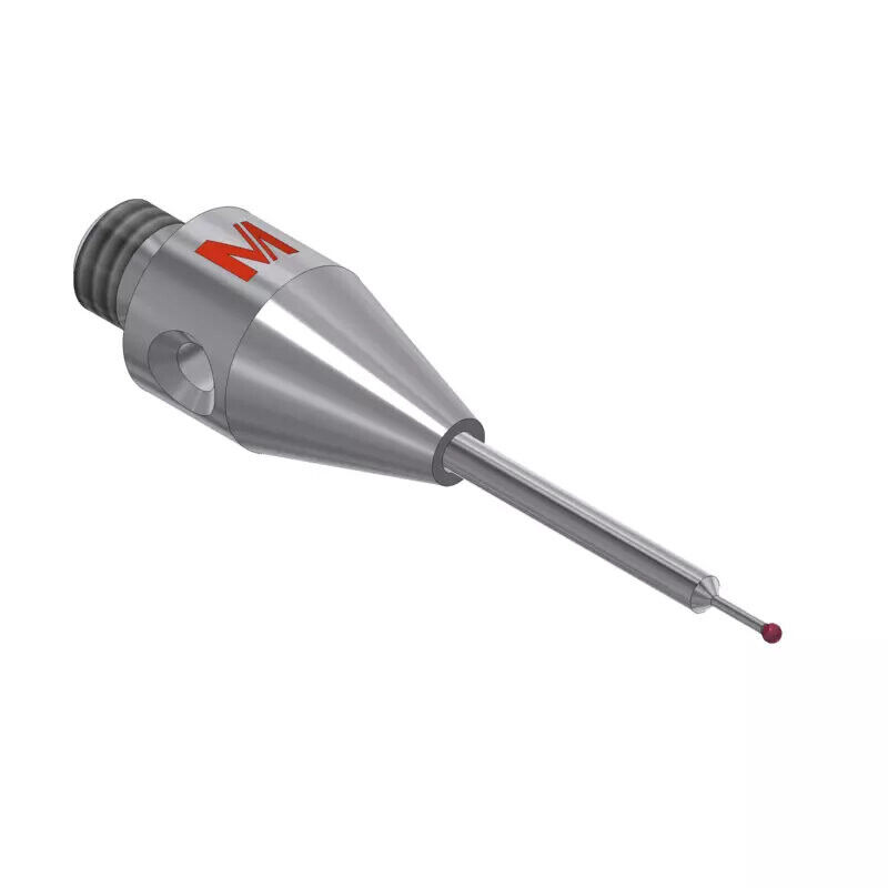K651641 - Stylus M3 ruby ball ø0,5mm,XXT Stylus M3, ruby ball Ø0,5mm, Metal duro stem Ø1mm, titanium base Ø4mm, L19,75mm, ML8,5mm, Mitutoyo