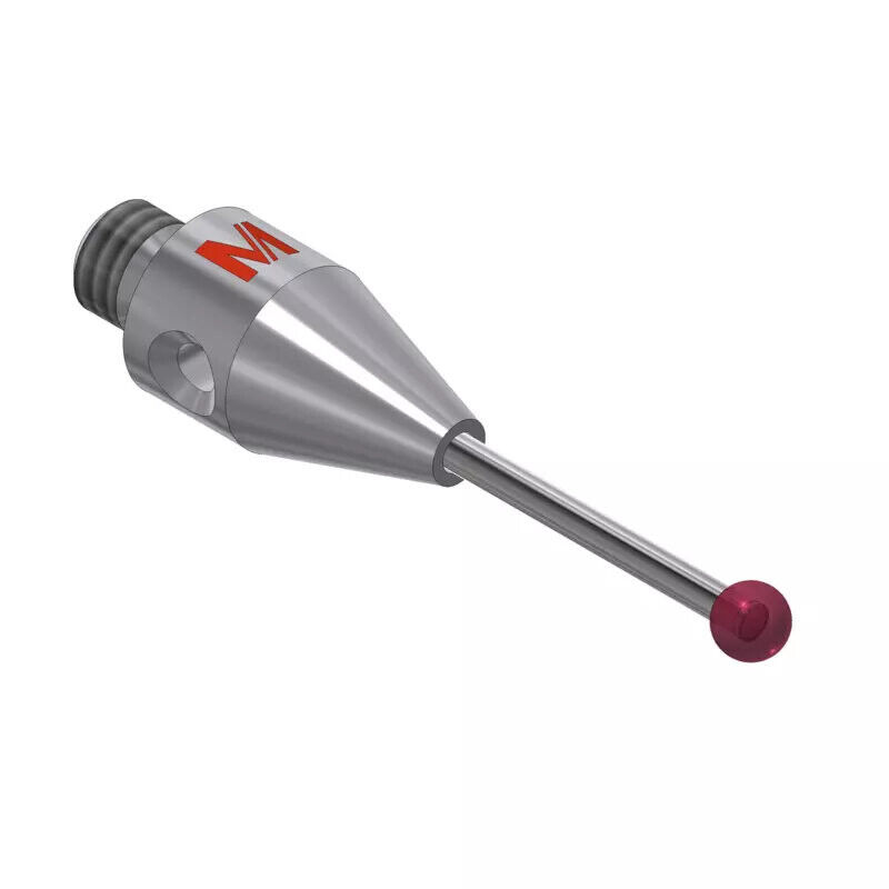 K651660 - Stylus M3 ruby ball ø2,0mm,XXT Stylus M3, ruby ball Ø2mm, Metal duro stem Ø1mm, titanium base Ø4mm, L19mm, ML10,3mm, Mitutoyo