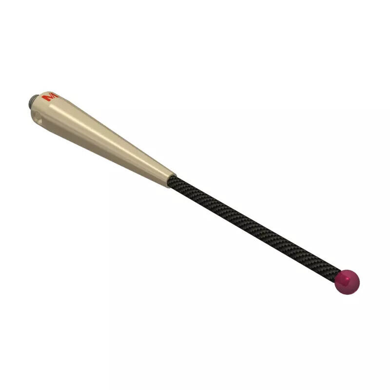 K651705 - Stylus M5 ruby ball ø5,0mm,Stylus M5, ruby ball Ø5mm, carbon fibre stem Ø3mm, titanium base Ø10mm, L100mm, ML57,3mm, Mitutoyo