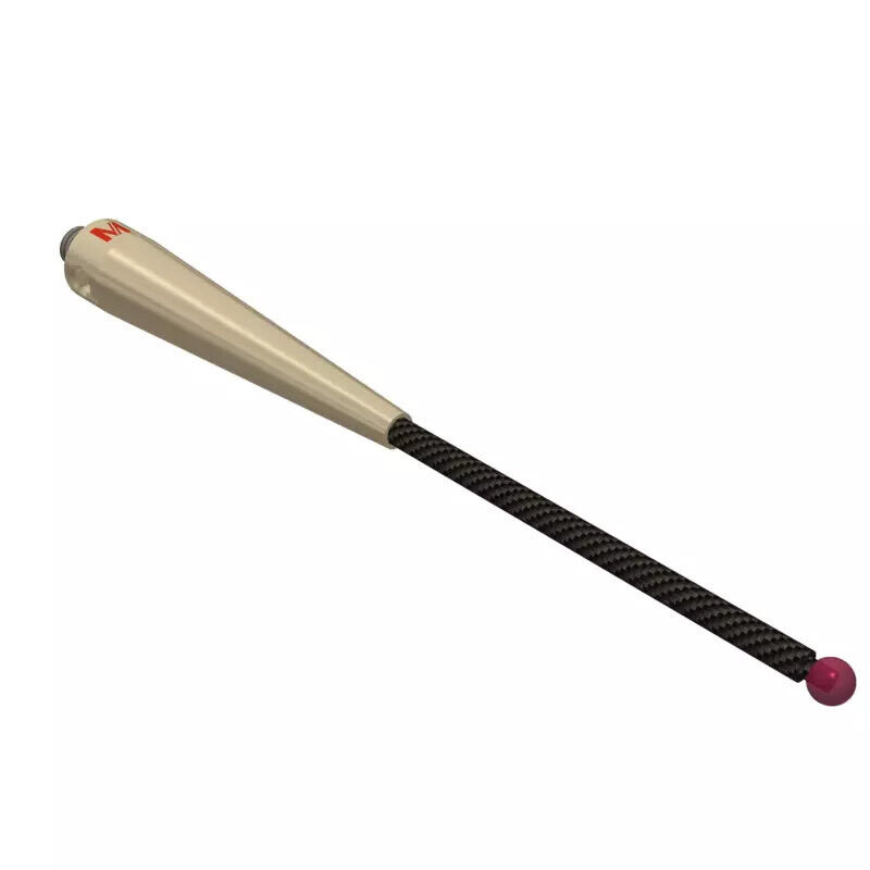 K651706 - Stylus M5 ruby ball ø4,0mm,Stylus M5, ruby ball Ø4mm, carbon fibre stem Ø3mm, titanium base Ø10mm, L100mm, ML50mm, Mitutoyo