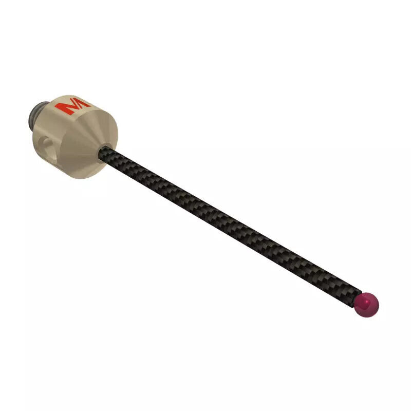 K651711 - Stylus M5 ruby ball ø2,5mm,Stylus M5, ruby ball Ø2,5mm, carbon fibre stem Ø2mm, titanium base Ø10mm, L50mm, ML41mm, Mitutoyo