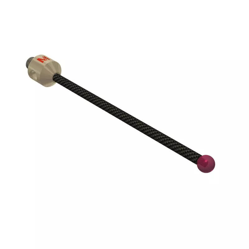 K651720 - Stylus M5 ruby ball ø5,0mm,Stylus M5, ruby ball Ø5mm, carbon fibre stem Ø5mm, titanium base Ø10mm, L75mm, ML65,5mm, Mitutoyo
