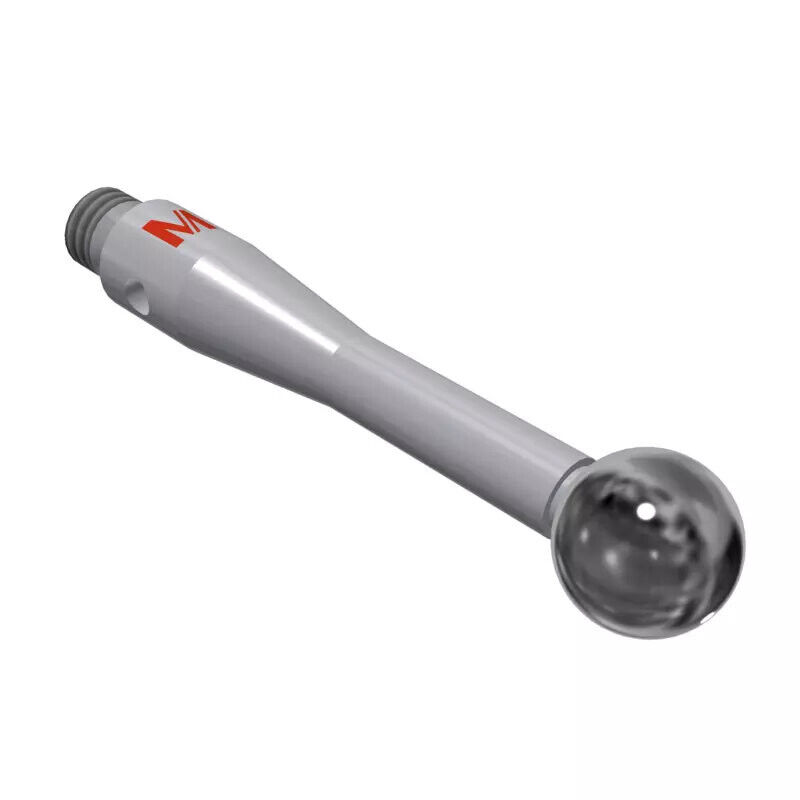 K651787 - Stylus M3 silicon nitride ball ø5,0mm,Stylus M3 silicon nitride ball ø5,0mm, stainless aço stem Ø2,5mm, stainless aço base Ø4,0mm, L21mm, ML 17mm, Mitutoyo