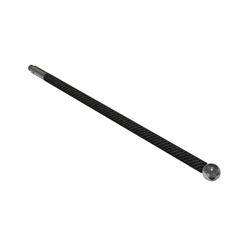 K651793 - Stylus M3 silicon nitride ball 6,0mm,Stylus M3, silicon nitride ball Ø6mm, carbon fibre stem Ø4mm, stainless aço base Ø4mm, L100mm, ML100mm, Mitutoyo
