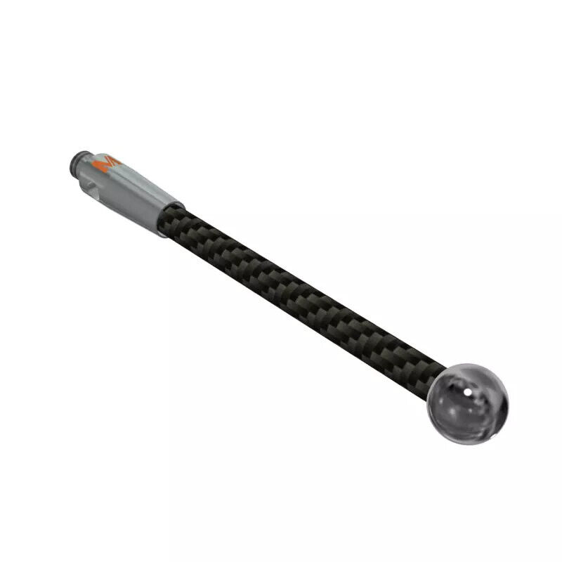 K651806 - Stylus M2 silicon nitride ball ø4,0mm,Stylus M2, silicon nitride ball Ø4mm, carbon fibre stem Ø2mm, stainless aço base Ø3mm, L30mm, ML22,5mm, Mitutoyo